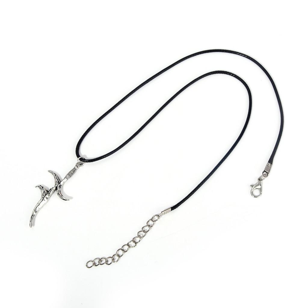 Elden Ring Мелина Ожерелье Черный меч Сплав Ювелирные изделия Готический стиль Для геймеров