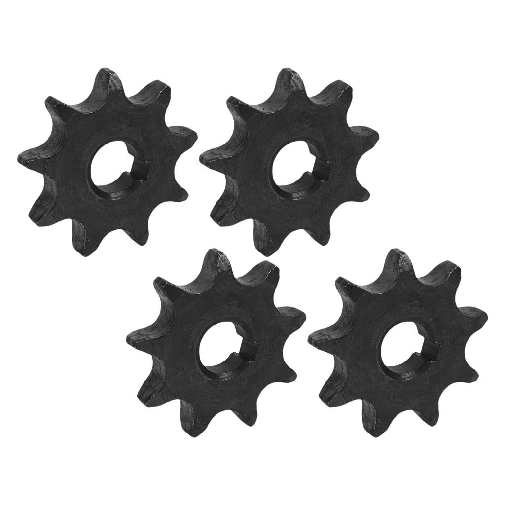 4 шт. 9T Звездочка двигателя Стабильная работа Высокая прочность Звездочка цепи 428 для Z2 Z3 Передача