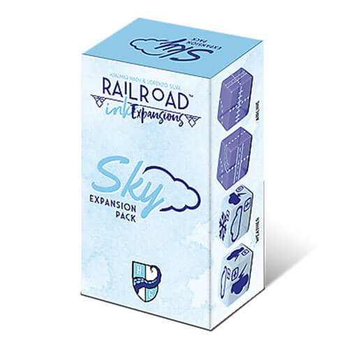Пакет расширения «Railroad Ink Challenge Dice» (Небо)