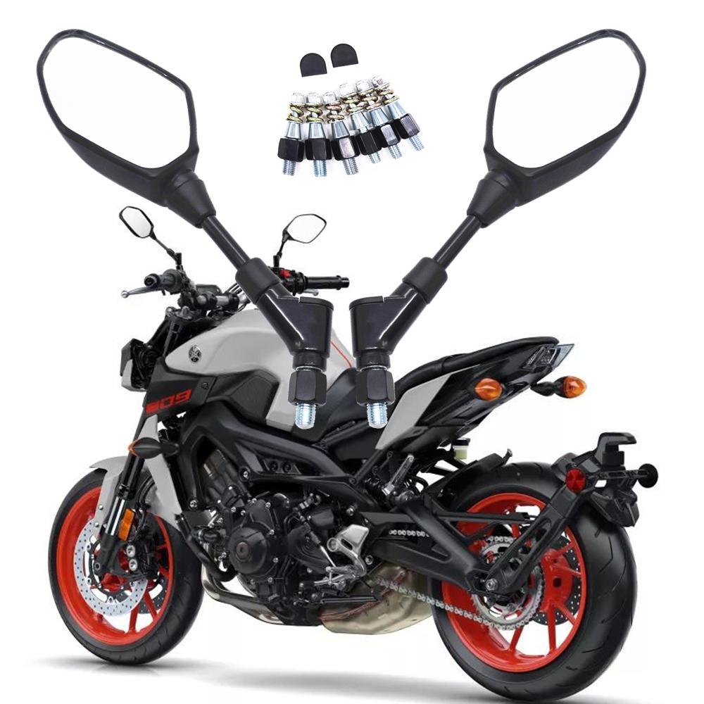 Сертификация E9 для YAMAHA XJR1300 XJR1200 XJ6 FZ-1N FZ6 N/S FZ8 FZ-07 FZ-09 FZ-10 Мотоциклетные Аксессуары Боковые Зеркала Заднего Вида