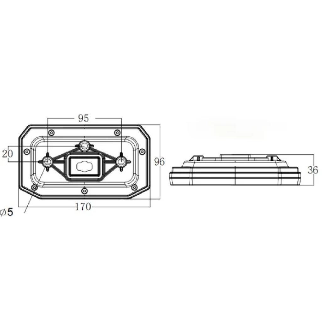 SIAECOSYS SCJ5066-1 Цифровой спидометр с регулируемым ЖК-дисплеем и подсветкой для электросамоката Plug & Play