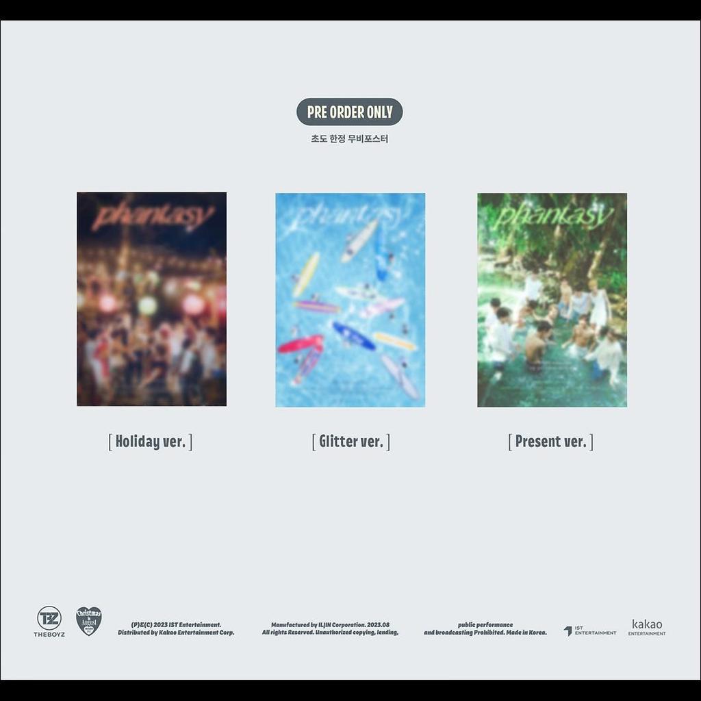 THE BOYZ PHANTASY Christmas In August Album