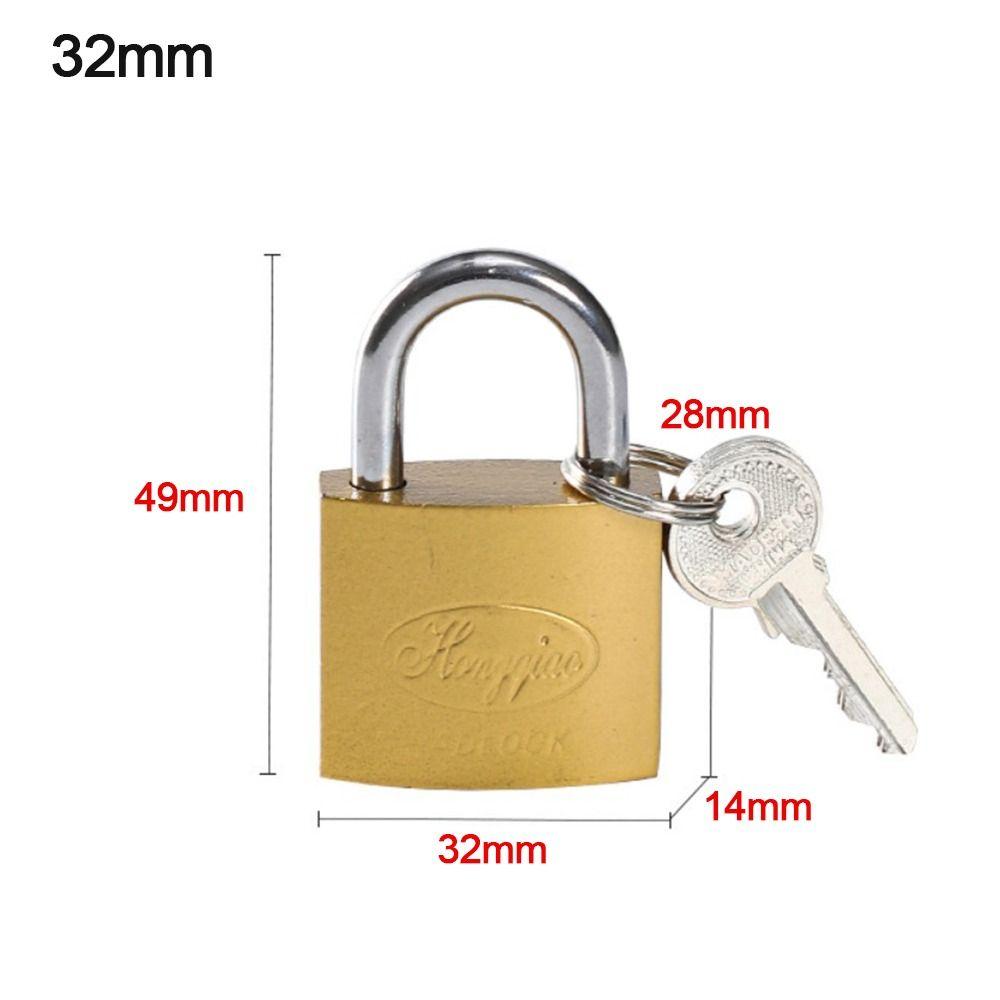 3Keys Медный замок Маленький чемодан для багажа Замок Мини Безопасность Инструмент Шкафчик Чехол Поставка