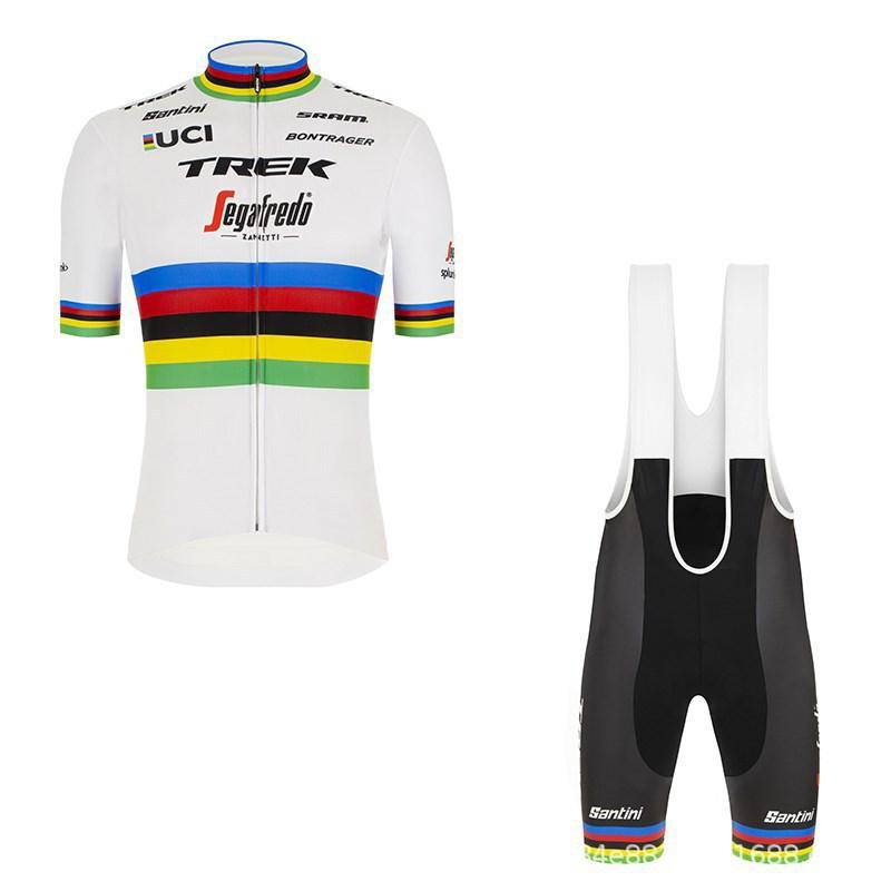 Summer Short Sleeve Cycling Suit Strap Set Breathable Men's and Women's Cycling Shirt Cycling Top Pants