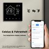 Умный WiFi термостат ЖК-дисплей сенсорный экран для электрического подогрева пола, водяного/газового котла, температуры, пульт дистанционного управления