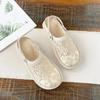 Dress Flats Shoes Female Round Head Soft Women Casual Gauze Shoes New Breathable Fisherman Footwear Spring Summer Korean