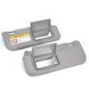 Car Front Left Right Sun Visor Panel with Makeup Mirror UV Resistant Heat
