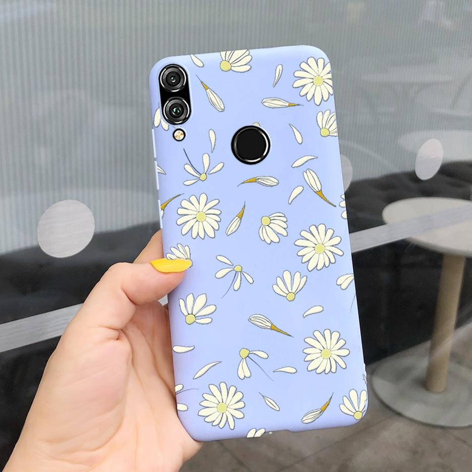 For Huawei Honor 8X Case JSN-L22 Cute Candy Painted Cover Soft Silicone Phone Case For Honor 8X 8 X Honor8X Back Cover TPU Funda
