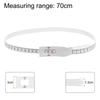 uxcell Head Circumference Measuring Tape, 70cm, Plastic, for Measuring Children's Head and Arm Circumference, White