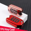 Plating TPU Car Key Case Shell Cover Fob For Honda Civic HRV CRV XRV CR-V Crider Odyssey Pilot Fit Accord Protector Accessories