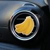 Новый акриловый фруктовый автомобильный парфюм-клипса, украшение на выходное отверстие кондиционера, золотистый металл, срок годности 3 года, промышленный стандарт, аромат океана