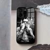 S-Stevie Wonder Phone Case For IPhone 17 Air 16 E Pro Max 15 14 13 Mini 12 Pro 11 Max Plus Black Glass Cover