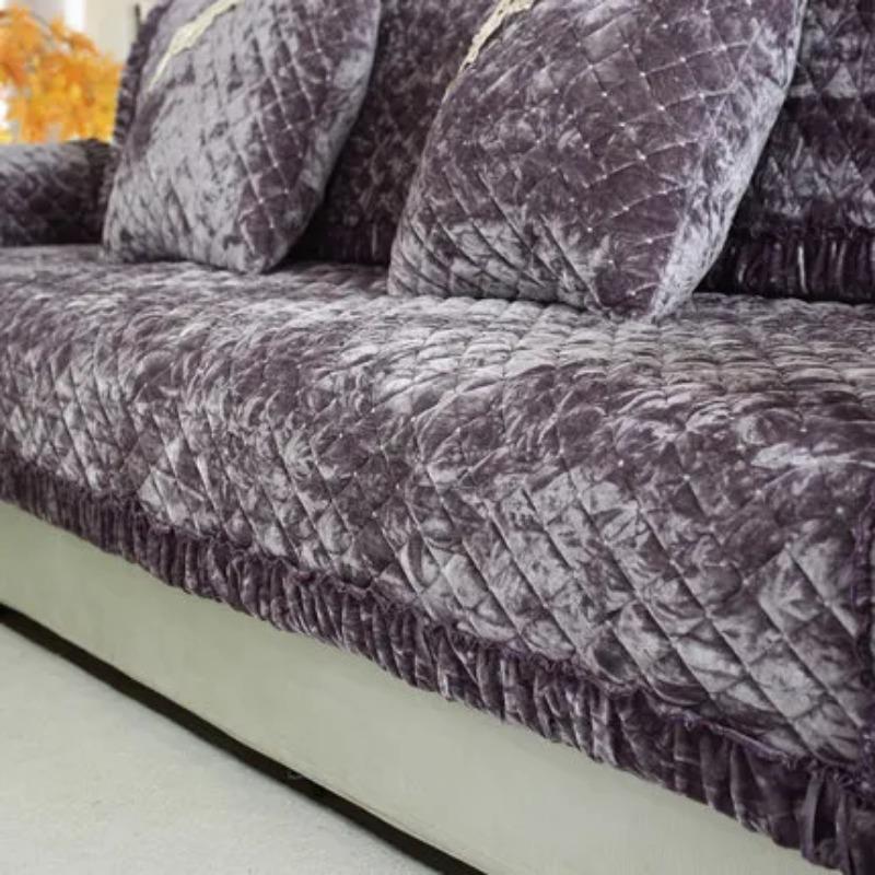 European Non-slip Plush Sofa Cushion Four Seasons Universal Cushion Full Cover Sofa Cover