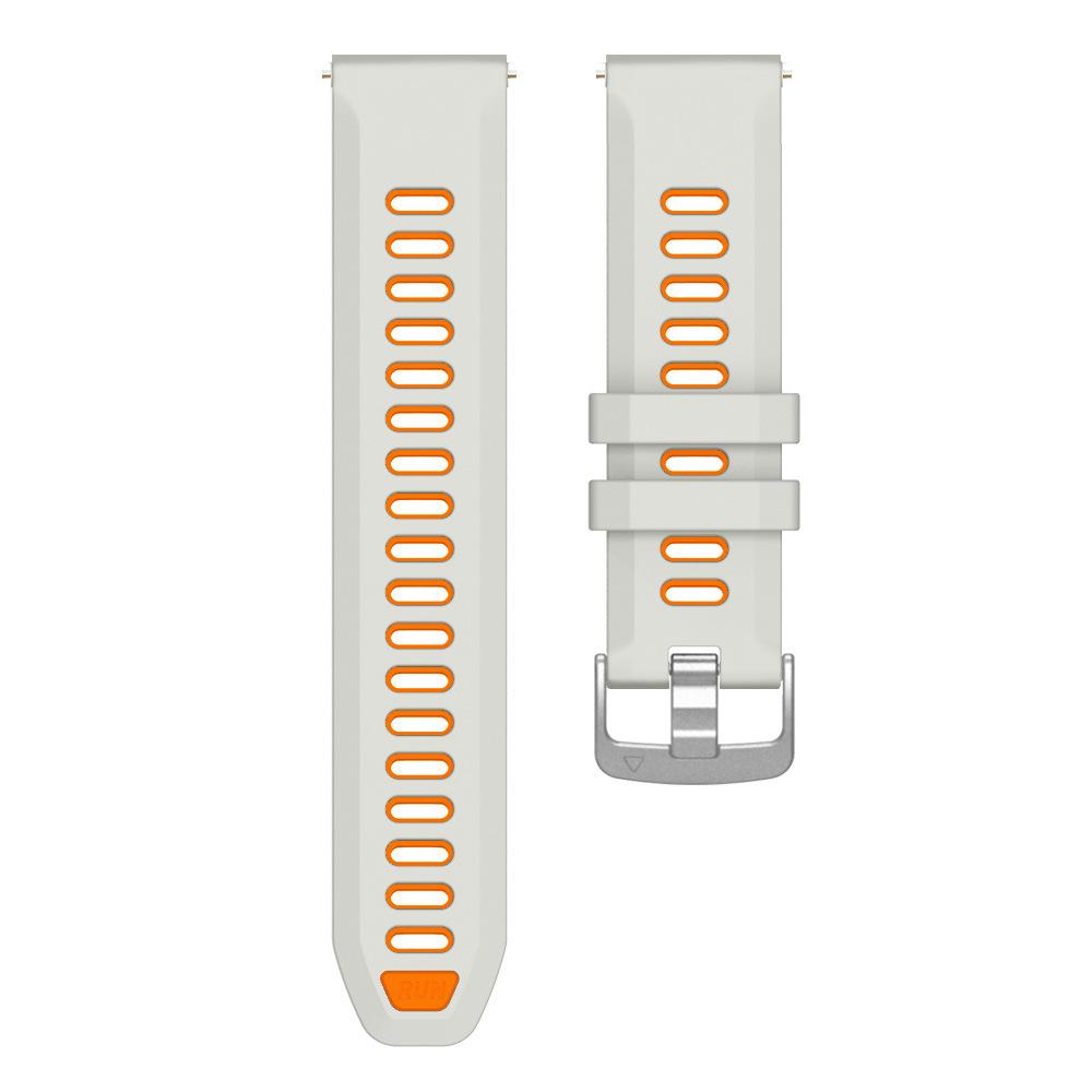 20mm Silicone Watch Strap For Garmin Forerunner 170 70 570(42mm) 645 245 165 158 55 Vivoactive 5, Soft Replacement Wrist Band
