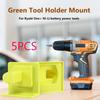 2~10 шт. Для держателя Ryobi Адаптер для 18 В аккумулятора Крепление для дрели Док-станция Кейс Чемодан Для хранения электроинструментов Аксессуары Инструментальный кронштейн