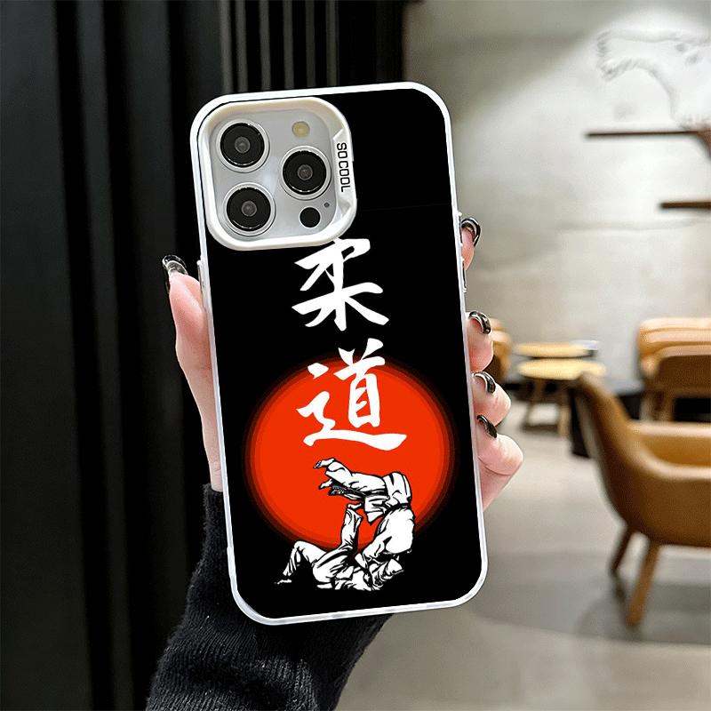Мягкий чехол для телефона Judo Jiu Jitsu BJJ Brazilian для iPhone 15 16 17 Pro Max 17Air 16E 14 Plus 13 12 Mini Ударопрочный чехол Задняя панель