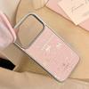 Розовый чехол-кролик для iPhone 16, iPhone 17 и iPhone 17 Pro Max