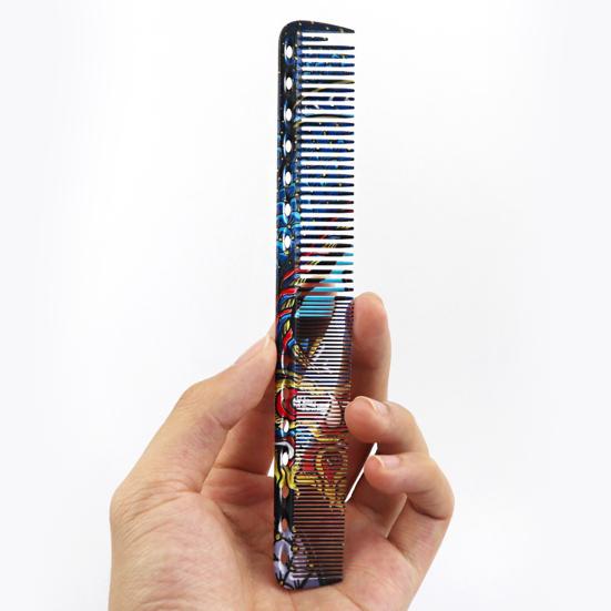 Привлекательная расческа для волос с гладкой поверхностью, антистатическая портативная парикмахерская расческа из АБС-пластика для дома