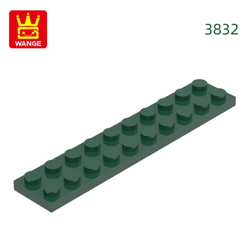 Нетоксичный 34 шт./лот 3832 2x10 Базовый строительный блок Moc Детали платы Совместимые с кубиками DIY Сборные игрушки для детей Подарочная коробка