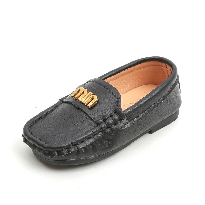 Детская универсальная обувь Doudou для мальчиков и девочек, весенняя детская обувь Tide Single, повседневная, мягкая подошва, одна педаль