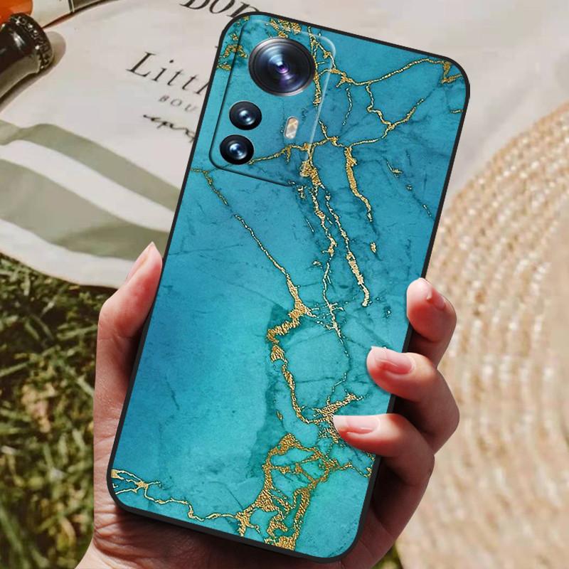 Роскошный силиконовый чехол для телефона Xiaomi 12T/12T Pro с различными узорами