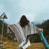 Ethnic Shawl Cape for Travel - Women's Tibetan, Xinjiang, Qinghai, Yunnan Cloak Scarf 