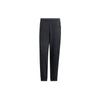 Pure Color Logo Embroidered Badge Loose Sports Pants Men Bottoms Carbon-Black IK3468