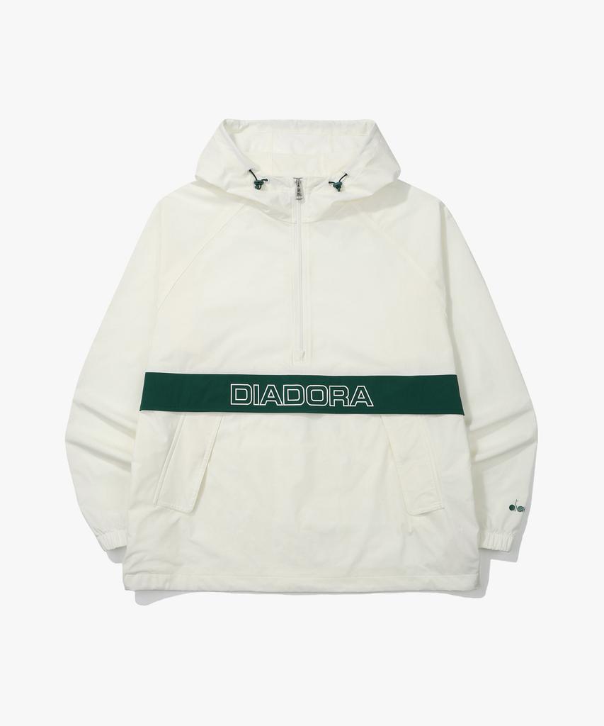 Diadora Крутая ветровка-анорак цвета Off White