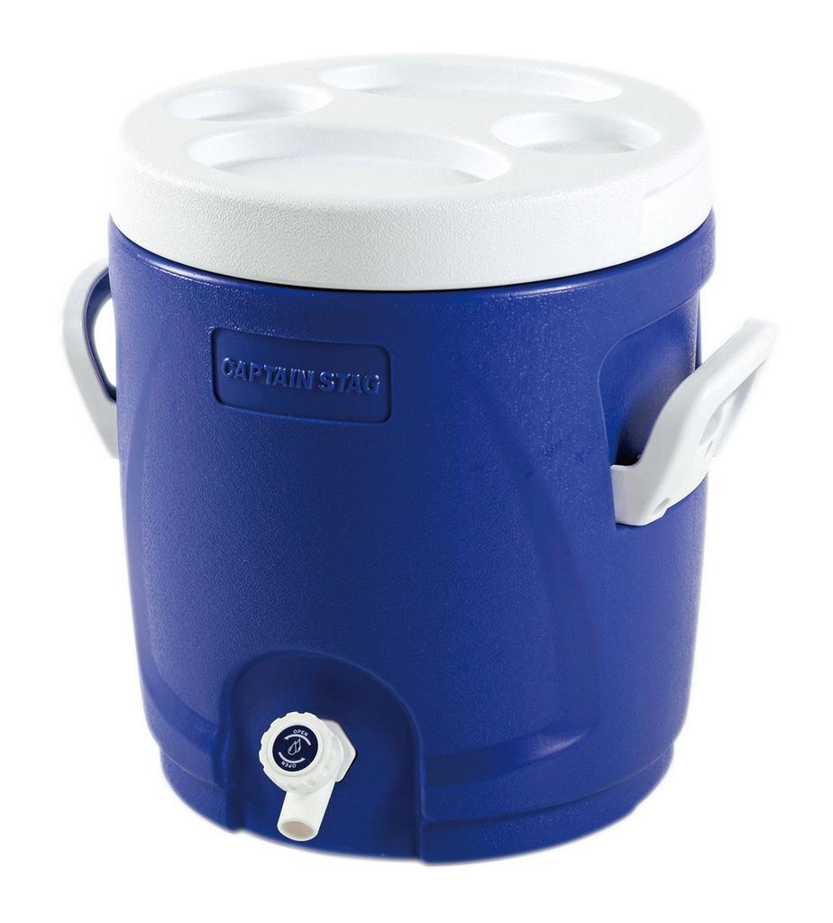 Captain Stag (CAPTAIN STAG) Jug Regard Water Jug & Cooler, Blue, UE-2018, 13L Capacity, 1 Stopper