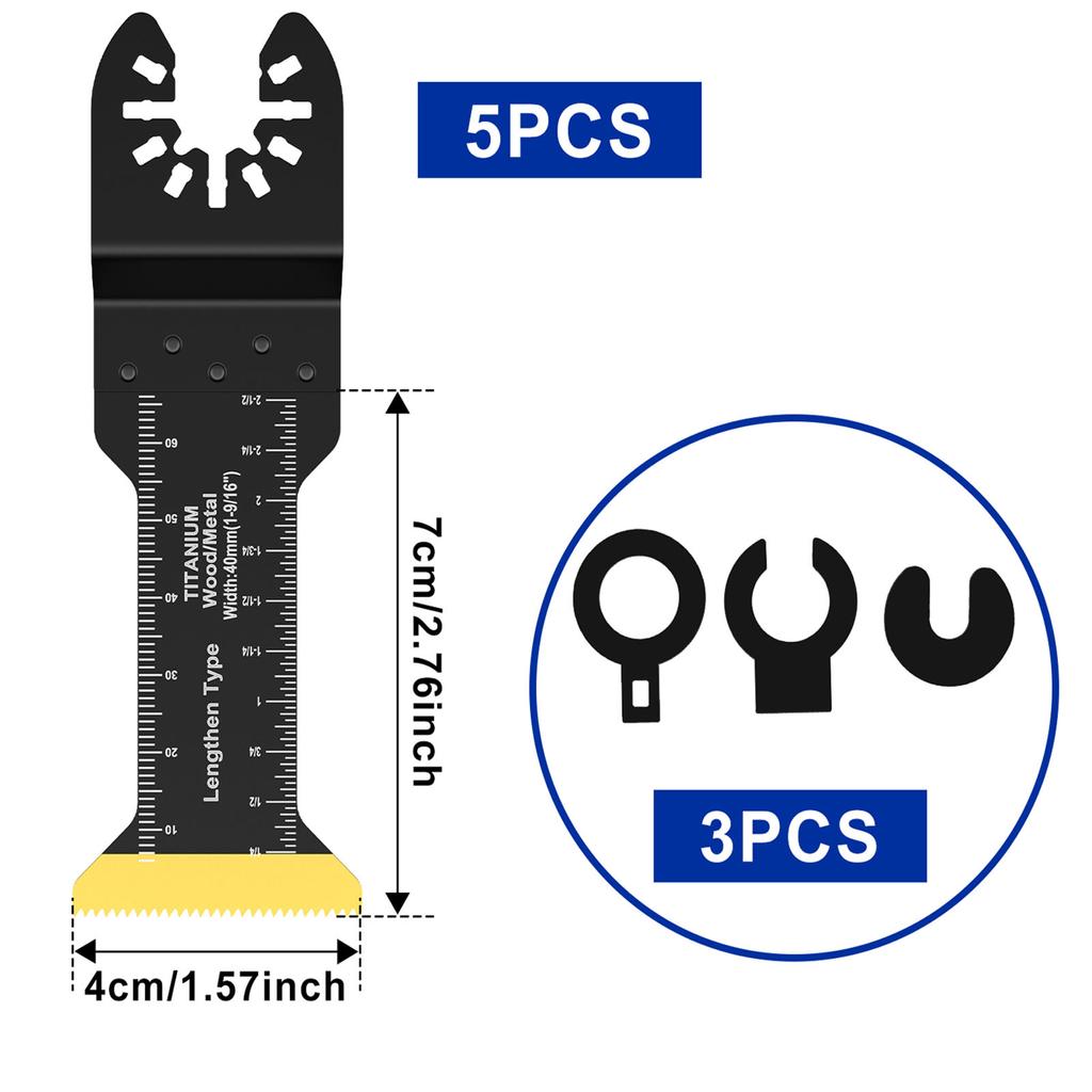 Набор из 5-12 шт. полотен для осцилляционной пилы, профессиональные полотна для мультитула с японским зубом, резка дугообразной кромкой для резки дерева и пластика