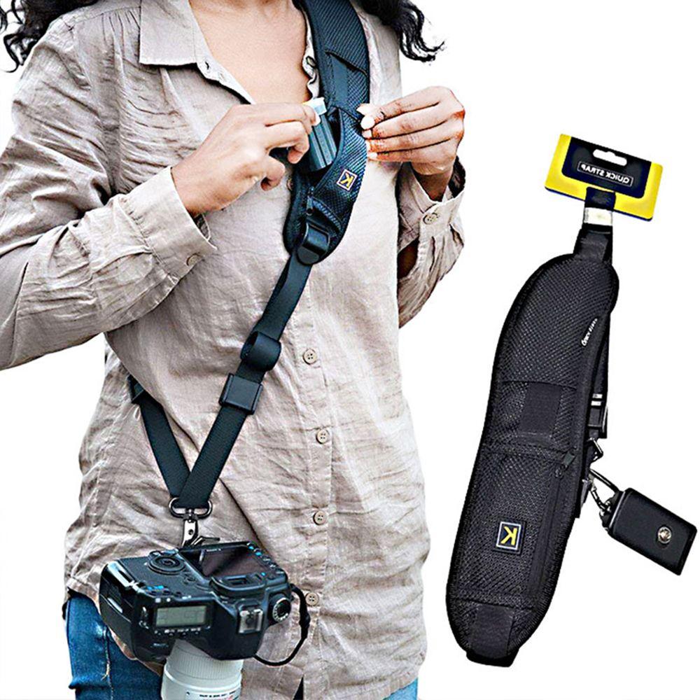 Digital Quick K Letter Fastening Camera Strap Shoulder DSLR Belt Sling Belt