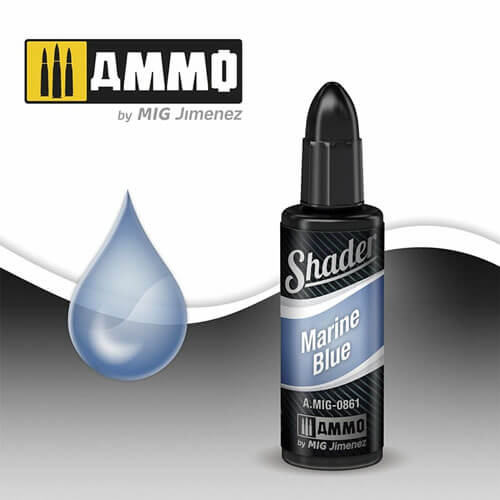Ammo от MIG Shader 10 мл (морской синий)