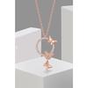 Special Design Love Butterflies Silver Necklace
