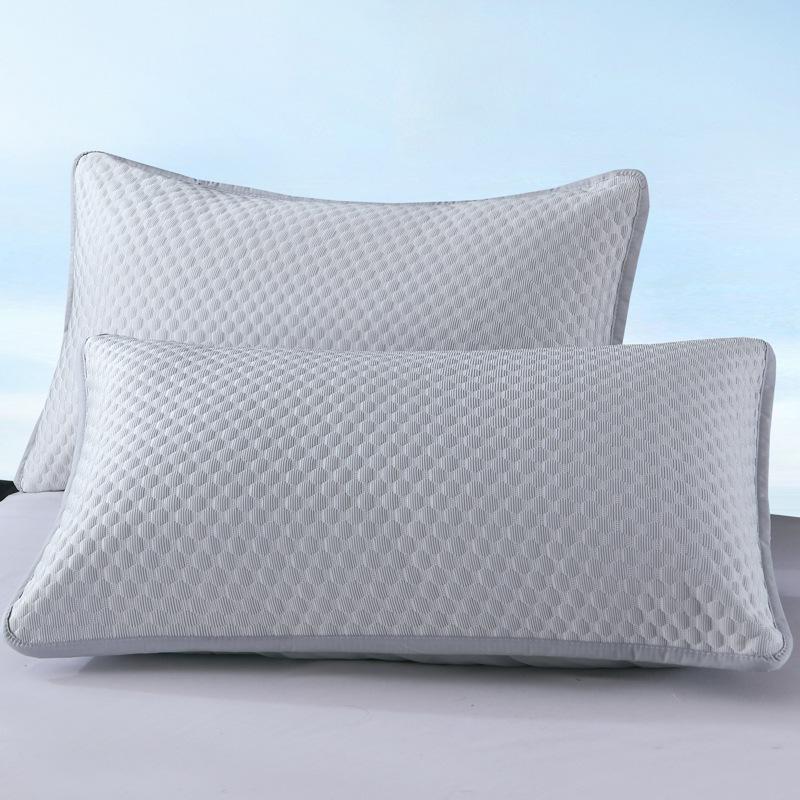 Summer Cooling Ice Bean Pillowcase - Set of 2, Ideal for Dorms and Home