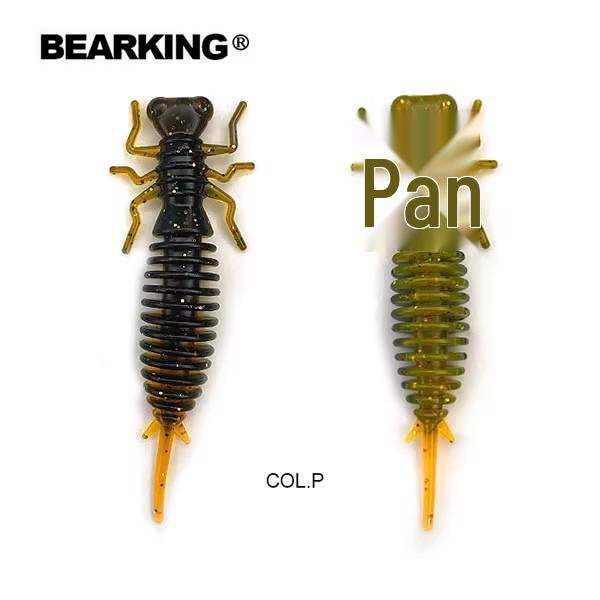 Bear King L16 Плавающая мягкая червеобразная приманка: Привлекает крупного окуня, судака, жереха и других. Идеально подходит для универсальной рыбалки.