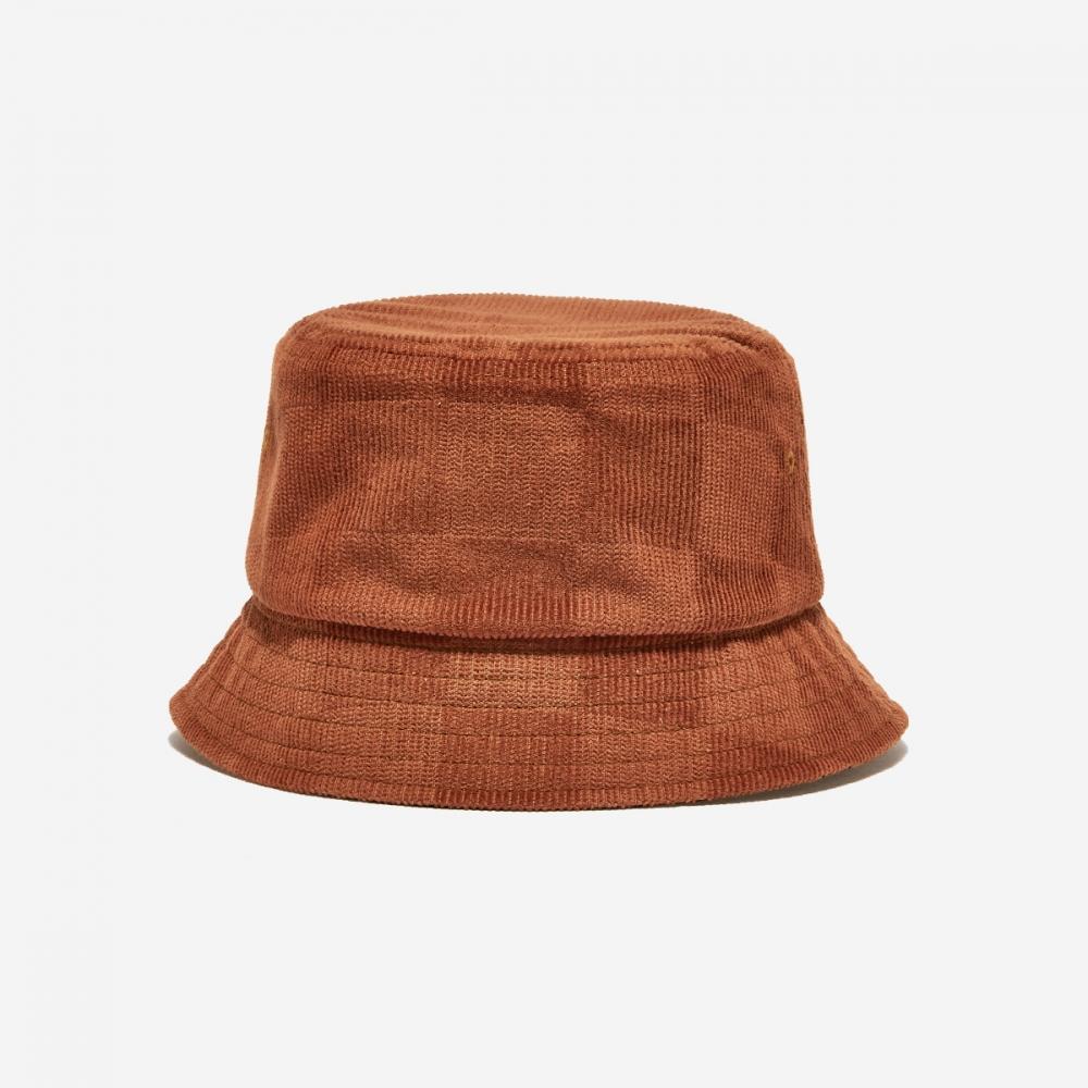 Vans Шляпа-ведро Dusk Downer Check Vn000a9eckn Ginger Bread