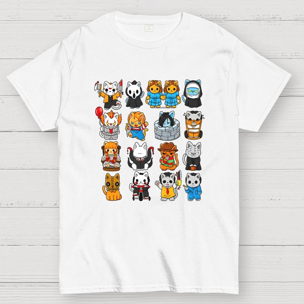 The Horror Kittens Cotton Summer Casual Cool Loose T-Shirt