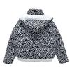 Women's Cotton-padded Coat New Loose Winter Warm Fashion Printed Coat Thickened Hooded Cotton-padded Coat for Small Size