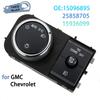 25858705 Выключатель света фар противотуманных фар для Chevrolet Avalanche Silverado Suburban Tahoe GMC Sierra Yukon 2007-2013 15926099