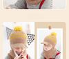 Children's Velvet All-In-One Winter Hat: Warm Wool Duckbill Cap with Face Protection and Scarf