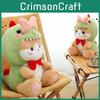 Cat Plush Toy Dinosaur Doll Stuffed Animal Cartoon Bow Soft Toy Home Decor Gift