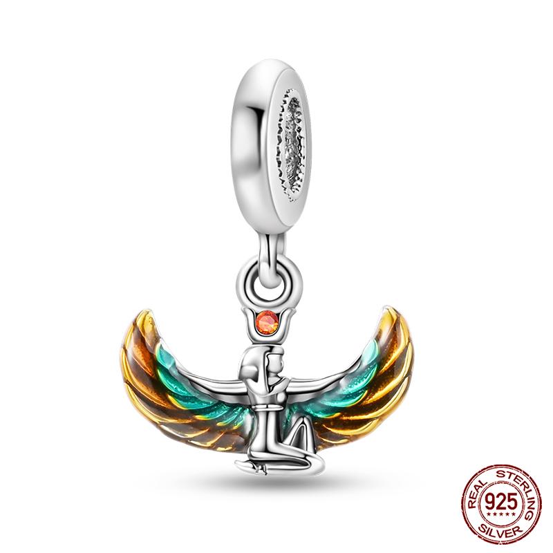 100% Медные Подвески Любовь и Мир Любовники Воздушный шар Сова Шармы Бусины Подходят для Оригинальных Браслетов Qikaola Изысканные DIY Ювелирные Изделия