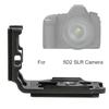 Aluminium Alloy L Shape Quick Release Plate Accessory for Canon 5D2 SLR Camera
