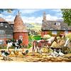 5D DIY Diamond Embroidery Town Farm Animals Full Round Diamond Painting Cross Stitch Rhinestone