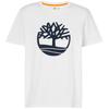 Timberland Men's Short Sleeve Tree Logo T-Shirt, White, XXL (TB0A62811001)