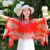 Sun Protection Shawl Chiffon Muffler Scarf Comfortable Sunscreen Shawl Wrap  Spring Summer Autumn