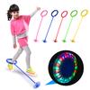 1Pcs LED Flashing Skip Ball Outdoor Fun Toy Jumping Balls Ankle Sport For Kids