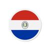 Aimant Rond - Paraguay - 7 Cm - 50 Pièces - Multicolore - Mixte