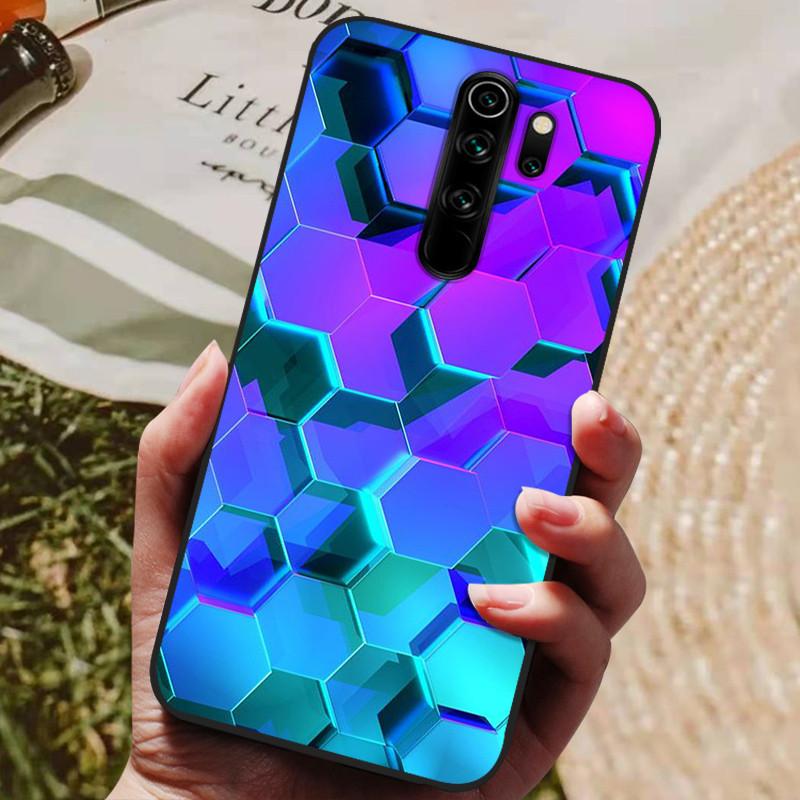 Чехол для Xiaomi Redmi Note 8 Pro Силиконовая задняя крышка Чехол для телефона для Redmi Note8 Pro 8Pro Чехлы Redmi Note 8 Pro Мягкий бампер coque