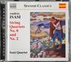 CD АНДРЕС ИСАСИ, КВАРТЕТ ИСАСИ - Струнные квартеты №. 0 и Нет. 2 8572463 Naxos 2012 Не Япония Классика Б/У